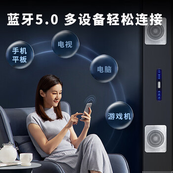 纽曼纽曼（Newmine）G69 欧洲杯回音壁 家庭KTV音响套装 家庭影院 电视音响 K歌 蓝牙音响 麦克风