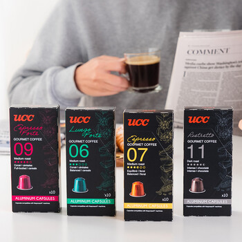 悠诗诗(UCC)咖啡品鉴师系列胶囊咖啡07号 意式浓缩适配Nespresso机型 10粒装 悠诗诗(UCC)咖啡品鉴师系列胶囊咖啡07号 意式浓缩适配Nespresso机型 10粒装