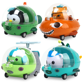 海底小纵队回力车4款全套