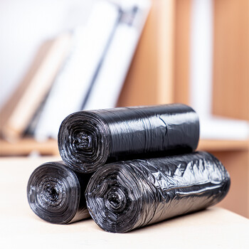 得力(deli)3卷(90只)八角点断式办公生活加厚大容量垃圾袋50*60cm 黑色18743 得力(deli)3卷(90只)八角点断式办公生活加厚大容量垃圾袋50*60cm 黑色18743