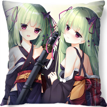 神孩子千恋万花抱枕 周边丛雨抱枕二次元动漫美少女游戏靠垫枕睡觉