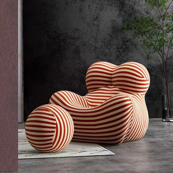 拥抱椅网红休闲绣球椅设计师创意异形拥抱椅网红定型棉妈妈的怀抱沙发