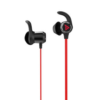 钛度【全网热销】TG10星鲨游戏耳机入耳式 带麦笔记本台式机双孔吃鸡三角洲行动 3.5MM版本 红黑色