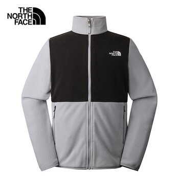 北面(the north face)抓绒衣男户外防风保暖开衫外套可做内胆 gvv xl