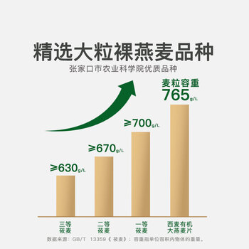 西麦高端有机全粒燕麦片礼盒1050g 高蛋白春节新年货送礼佳品中老年