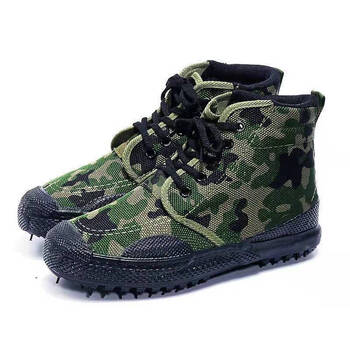 uhfw橡胶鞋男女高帮农田工地耐磨劳动鞋农民工劳保鞋防滑干活黄胶鞋子