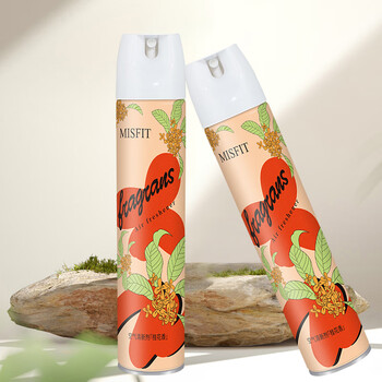 MISFIT空气清新剂370ml*3瓶桂花去除臭异味家用室内厕所香薰净化喷雾剂