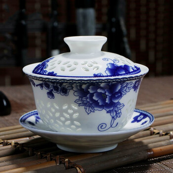 玲珑瓷镂空茶具价格报价行情- 京东