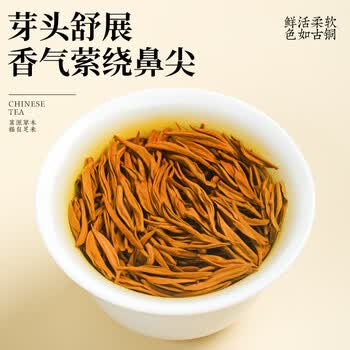 福茗源茶叶  金骏眉红茶 蜜香浓香型武夷红茶2026新茶春茶叶自己喝180g