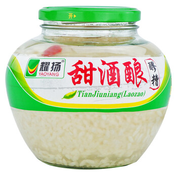 广乐醪糟 广乐甜酒酿米酒糯米酿造醪糟月子酒600g 行情报价价格评测 京东