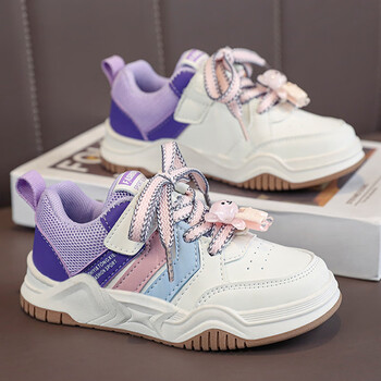 儿童运动鞋>永高人>永高人女童鞋运动鞋2023儿童爆力熊时尚板鞋女孩