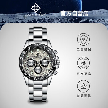 udni/雅尊丹尼【陨石迪6032g】全自动男士机械表 精钢灰面【图片 价格