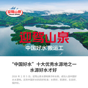 野岭 含锶竹根剐水500ml*24瓶低钠迎驾山泉矿物饮用天然水 整箱装