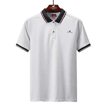 【富贵鸟短袖t恤】富贵鸟短袖polo衫男中老年爸爸装短袖polo衫男士