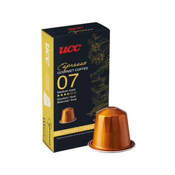 悠诗诗(UCC)咖啡品鉴师系列胶囊咖啡07号 意式浓缩适配Nespresso机型 10粒装 悠诗诗(UCC)咖啡品鉴师系列胶囊咖啡07号 意式浓缩适配Nespresso机型 10粒装