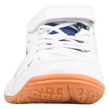 李宁乒乓球鞋儿童款男童女童运动鞋透气防滑牛筋底APTP004-4白蓝34