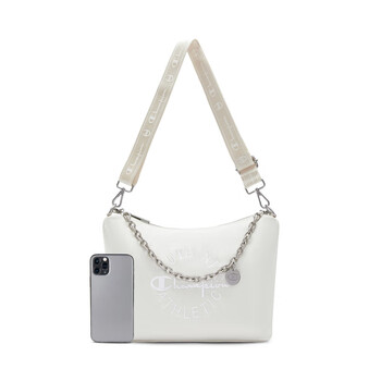 Champion冠军单肩包25秋冬新款幸运饼干休闲斜挎包潮流 米白 均码