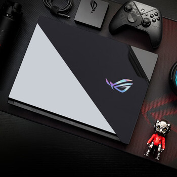 rog冰刃7 双屏电脑贴膜玩家国度冰刃6双屏贴纸高达机车战士diy外壳膜