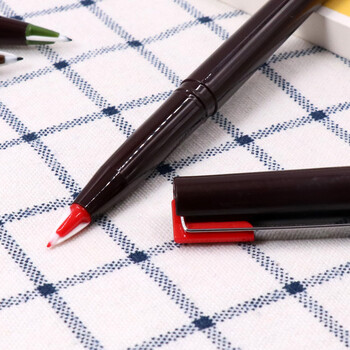 派通（Pentel）JM20-BE鸭嘴笔绘图笔漫画笔草图笔绘画速写勾线笔商务签字笔红色