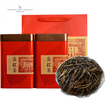 云南凤庆古树金针松针经典58 滇红茶500g(两罐装 手提袋)【图片 价格