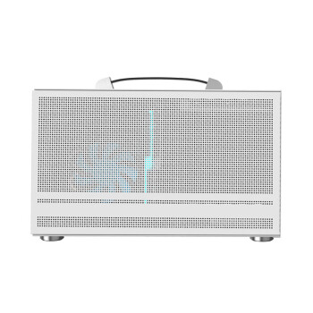 超频三(PCCOOLER)蜂鸟1 I100CW PRO 白色 mini ITX机箱（Type-C接口/支持SFX电源/17*17以内主板）