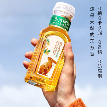 农夫山泉东方树叶龙井新茶桂花乌龙季节限定新口味茶饮料 东方树叶