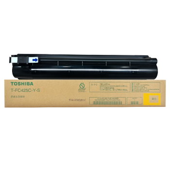 东芝（TOSHIBA）T-FC425C-Y-S原装粉盒425CYS（黄色）  3300页