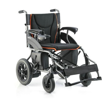 电动轮椅车可折叠轻便老人残疾人车老年人铝合金免安装智能轮椅车d210