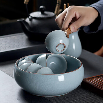 龙寅汝窑茶具套装功夫茶具如何呢?质量评分好么