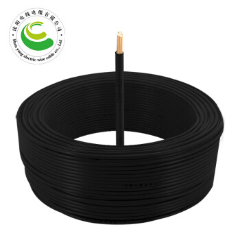 沈阳电线电缆有限公司-ZR-BV-450/750V-1X120mm²国标铜芯电线阻燃单芯硬线-1米-黑色