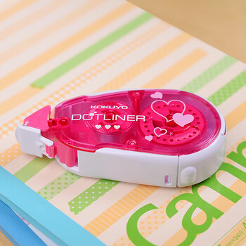 国誉(KOKUYO)可替换式点点胶点状双面胶主体8.4mmx16m粉色1个 TA-DM405-08 国誉(KOKUYO)可替换式点点胶点状双面胶主体8.4mmx16m粉色1个 TA-DM405-08