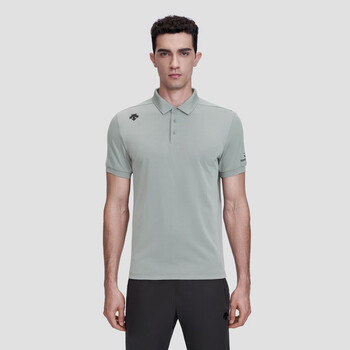 迪桑特(descente) training系列 男子短袖polo衫 d1331tps50a 灰色-gy