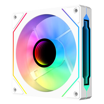 雷匠 (RAYARTI) 棱镜4PRO 12cm机箱风扇 散热风扇 海景房机箱风扇 白色正叶 ARGB神光同步/PWM智能温控 雷匠 (RAYARTI) 棱镜4PRO 12cm机箱风扇 散热风扇 海景房机箱风扇 白色正叶 ARGB神光同步/PWM智能温控