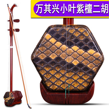 二胡紫檀　古月琴坊　萬其興 Amazon | 古月琴坊 萬其興謹製収蔵版 小葉紫檀二胡 ER-4000 | 二胡