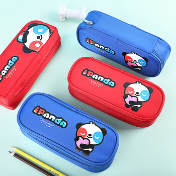 中华(Chung Hwa)熊猫系列笔袋大容量学生笔袋/多功能文具盒/红色单层铅笔收纳盒 六一儿童节礼物P2003-3 中华(Chung Hwa)熊猫系列笔袋大容量学生笔袋/多功能文具盒/红色单层铅笔收纳盒 六一儿童节礼物P2003-3