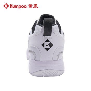 薰风（KUMPOO）羽毛球鞋男女款透气轻盈缓震抗KH-G15白黑色42