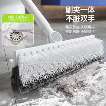 苏力达长柄地刷硬毛无死角刷子卫生间清洁浴室地板刷厕所缝隙墙角清洁刷