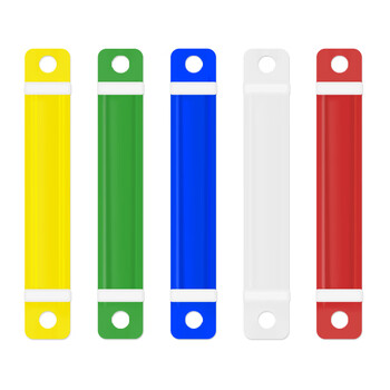 金得利50套/盒80mm彩色活页环塑料装订夹装订条两孔打孔器简易文件装订夹条压条2孔封闭式活页扣OS1079 金得利50套/盒80mm彩色活页环塑料装订夹装订条两孔打孔器简易文件装订夹条压条2孔封闭式活页扣OS1079