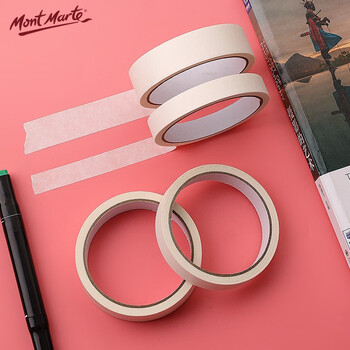 蒙玛特(Mont Marte)纸胶带10卷1.5cm*14米 美术画画美纹胶素描水彩水粉绘画美纹纸 手撕胶带套装P-NX-005-10 速写 马克笔绘画