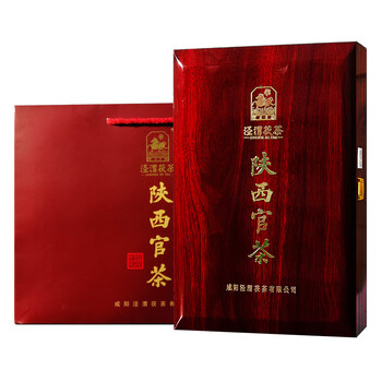 泾渭茯茶陕西官茶1kg咸阳金花茯砖茶黑茶陕西特产过节送礼高档红木礼盒 泾渭茯茶陕西官茶1kg咸阳金花茯砖茶黑茶陕西特产过节送礼高档红木礼盒