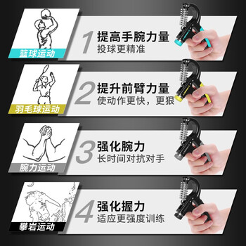 米客握力器男女专业A型臂力指力器康复训练力量腕力家用健身器材 米客握力器男女专业A型臂力指力器康复训练力量腕力家用健身器材