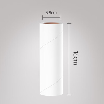 初舍(CHUSHE)粘毛器16cm替换纸芯9卷540撕宠物猫狗沾毛滚毡毛替换纸大号可撕式 初舍(CHUSHE)粘毛器16cm替换纸芯9卷540撕宠物猫狗沾毛滚毡毛替换纸大号可撕式