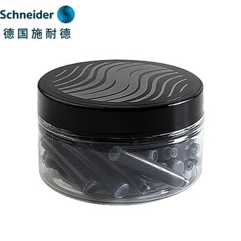 施耐德(Schneider)【热门商品】钢笔墨囊墨水胆非碳素不堵笔欧标钢笔适用30支瓶装 黑色6701 施耐德(Schneider)【热门商品】钢笔墨囊墨水胆非碳素不堵笔欧标钢笔适用30支瓶装 黑色6701