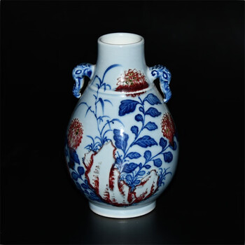 古玩红釉价格报价行情- 京东