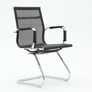 法果（FRAIGVO）办公椅电脑椅家用职员会议椅透气舒适座椅麻将椅 中背网椅弓形