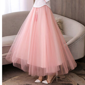 上衣女汉元素夏季新款连衣裙显瘦中国风气质旗袍款民粉色纱裙m85100斤