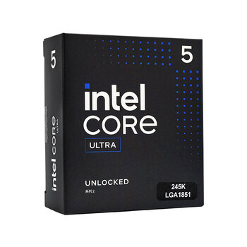 英特尔（Intel）酷睿 Ultra 5 245K 盒装 台式机处理器CPU 14核14线程 睿频至高可达5.2Ghz 畅玩三角洲行动