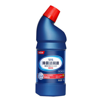 绿可除菌洁厕灵马桶清洁剂柠檬蓝泡泡洁厕液除垢黄垢洁厕剂1kg*1瓶