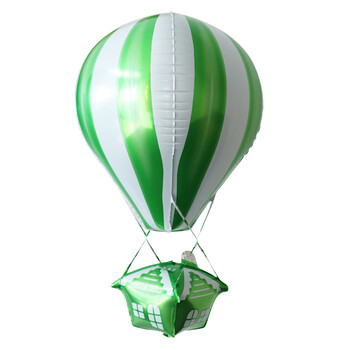立体热气球绿色 5个【图片 价格 品牌 报价】-京东