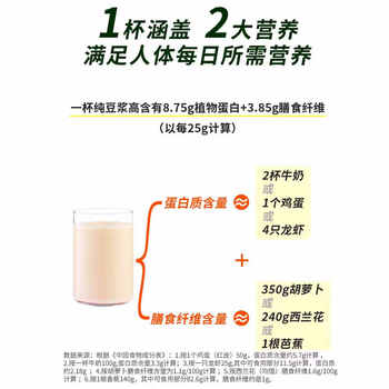 农道好物纯黄豆黑豆豆浆粉525g*2袋 纯豆浆粉懒人营养早餐原味无添加蔗糖 农道好物纯黄豆黑豆豆浆粉525g*2袋 纯豆浆粉懒人营养早餐原味无添加蔗糖